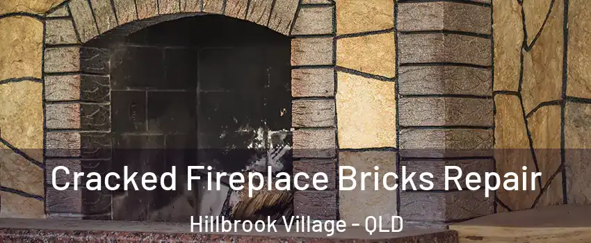 Cracked Fireplace Bricks Repair Hillbrook Village - QLD
