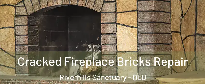 Cracked Fireplace Bricks Repair Riverhills Sanctuary - QLD