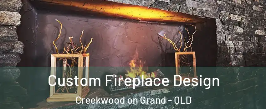 Custom Fireplace Design Creekwood on Grand - QLD