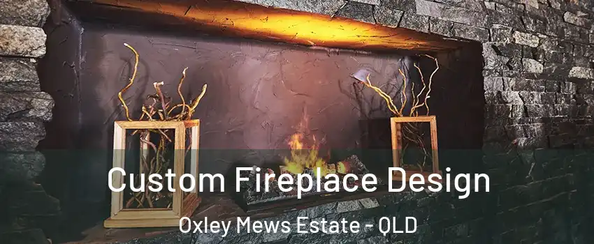 Custom Fireplace Design Oxley Mews Estate - QLD
