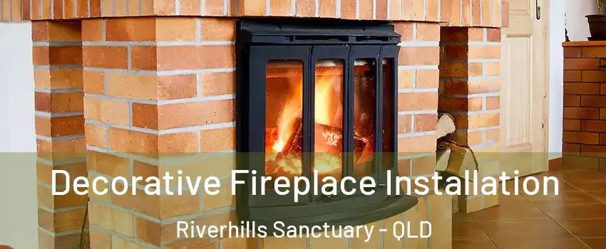 Decorative Fireplace Installation Riverhills Sanctuary - QLD
