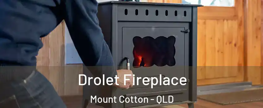 Drolet Fireplace Mount Cotton - QLD