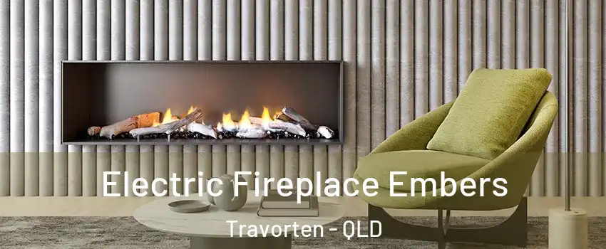  Electric Fireplace Embers Travorten - QLD