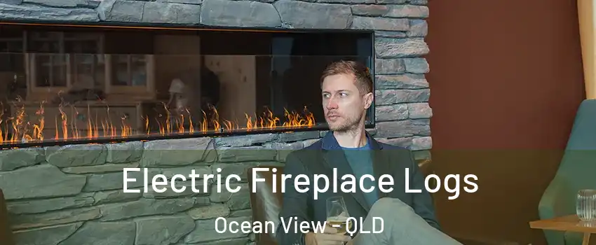 Electric Fireplace Logs Ocean View - QLD