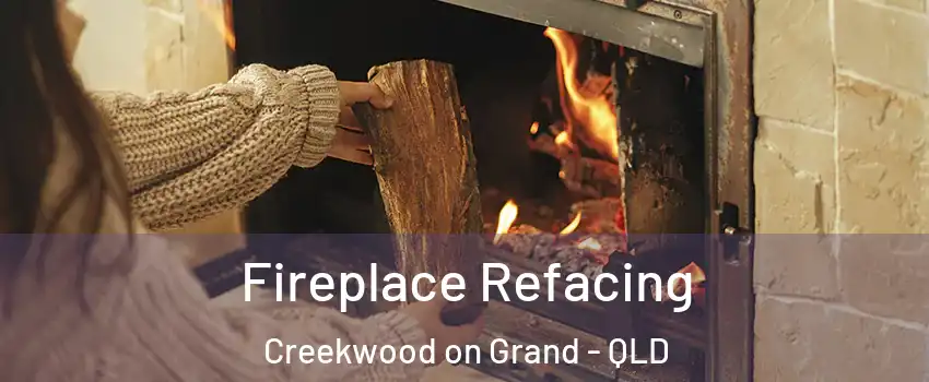 Fireplace Refacing Creekwood on Grand - QLD
