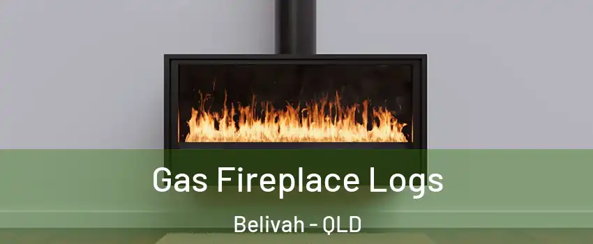 Gas Fireplace Logs Belivah - QLD