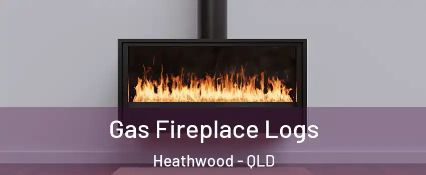 Gas Fireplace Logs Heathwood - QLD