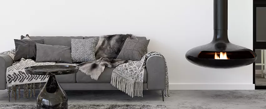 Circular Hanging Fireplace Installation Services in Brisbane, QLD