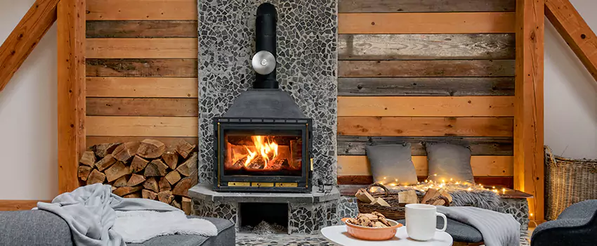 Thelin Hearth Products Direct Vent Gas Stove Fireplace Inspection in Brisbane, Queensland