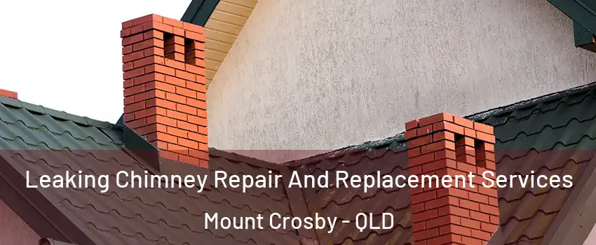 Leaking Chimney Repair And Replacement Services Mount Crosby - QLD