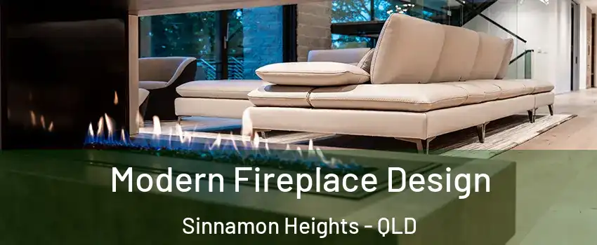 Modern Fireplace Design Sinnamon Heights - QLD