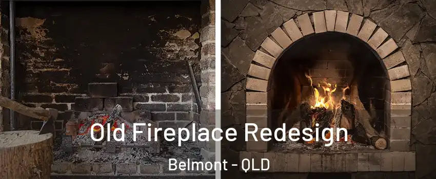 Old Fireplace Redesign Belmont - QLD