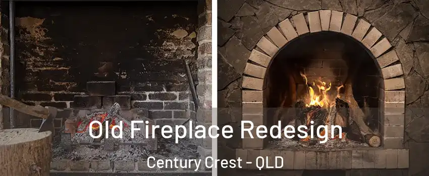 Old Fireplace Redesign Century Crest - QLD