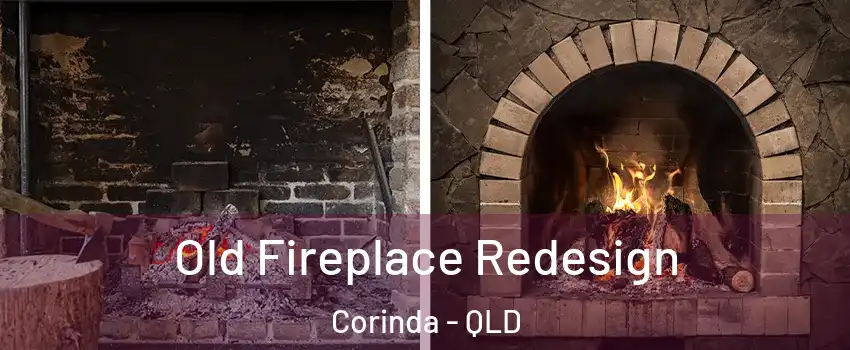 Old Fireplace Redesign Corinda - QLD
