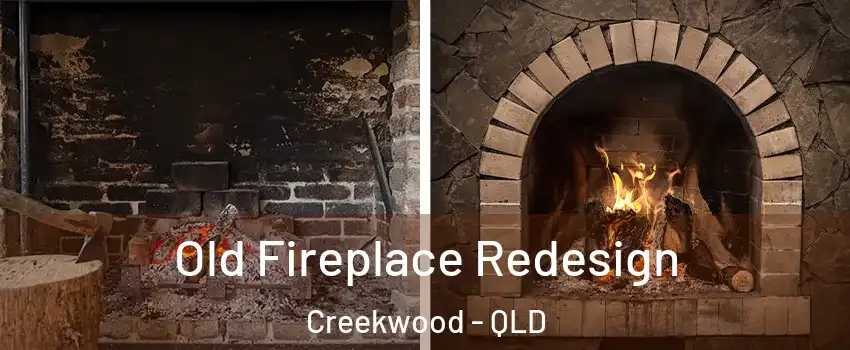 Old Fireplace Redesign Creekwood - QLD