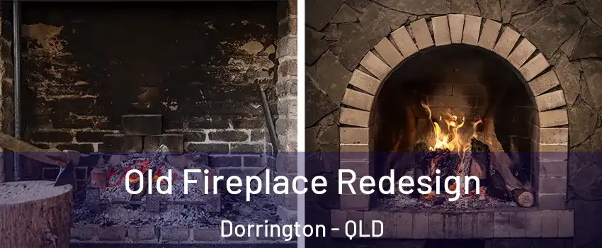 Old Fireplace Redesign Dorrington - QLD