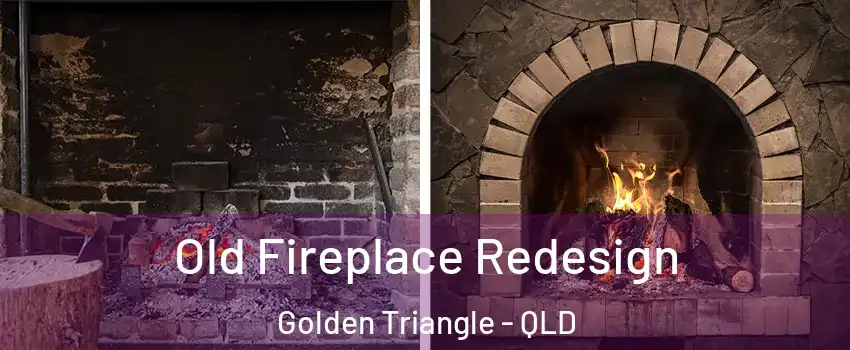 Old Fireplace Redesign Golden Triangle - QLD