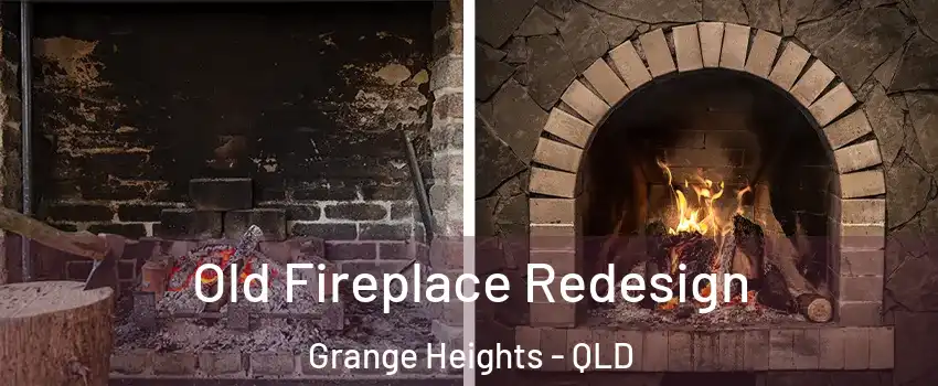 Old Fireplace Redesign Grange Heights - QLD