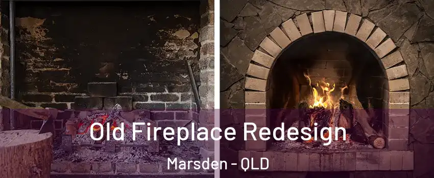 Old Fireplace Redesign Marsden - QLD
