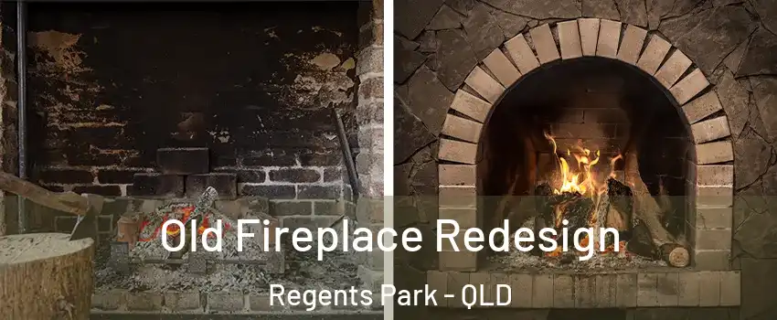 Old Fireplace Redesign Regents Park - QLD