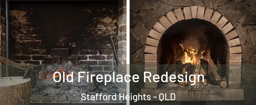 Old Fireplace Redesign Stafford Heights - QLD