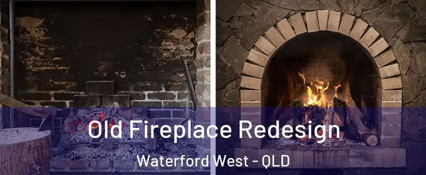 Old Fireplace Redesign Waterford West - QLD